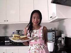 Teen Filipina Maid Will Do Anything To Please Her Boss