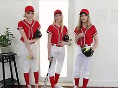 POV home run foursome with baseball besties
